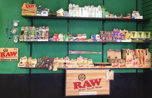 Rolling Papers & Wraps Wall !!!