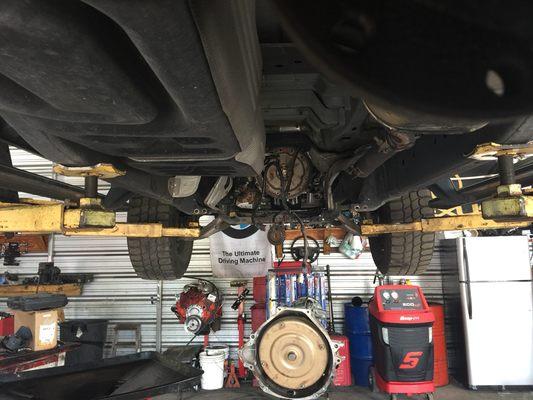 Transmission replacement