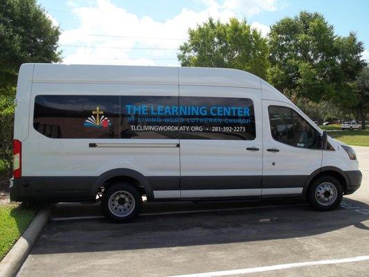 TLC's new school vans!