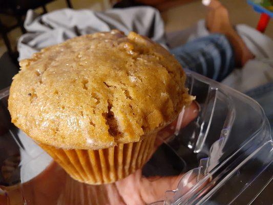 MOLDED MUFFIN .......SUPPOSEDLY MADE EVERY MORNING !!!! BUT I DIGRESS