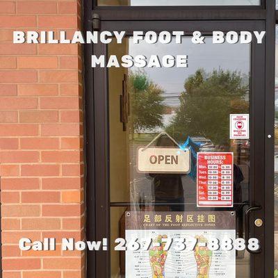 Welcome To Brillancy Foot & Body Massage