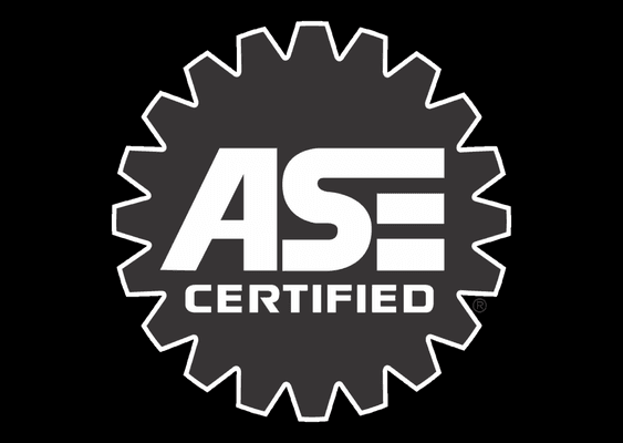 We are ASE Certified