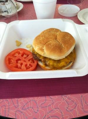 They have a reputation for great burgers!  Price is right, too --- $4.85. Cheeseburger and ginger ale