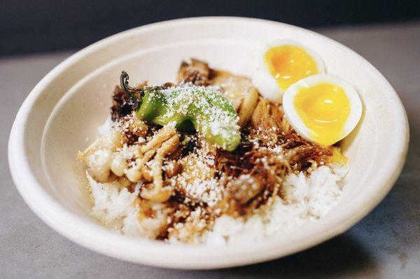 Mushroom & Egg Bowl