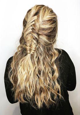 Waves and braids by Caitlin.