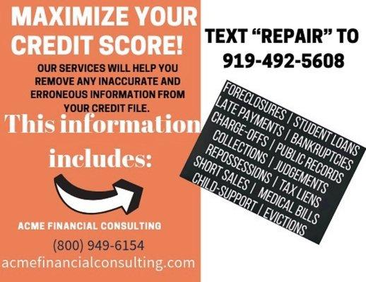 Credit Restoration