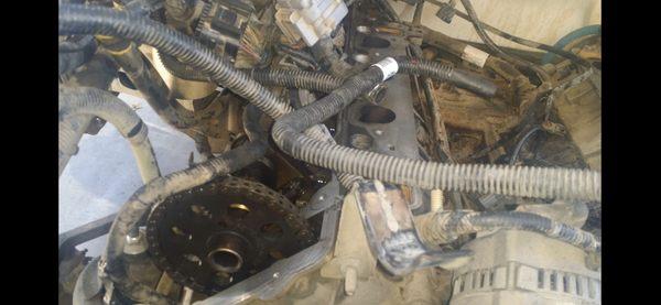 Exhaust and intake gaskets replacement