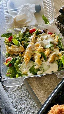 Chicken Strip Chopped Salad