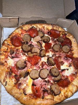 Meat pizza!