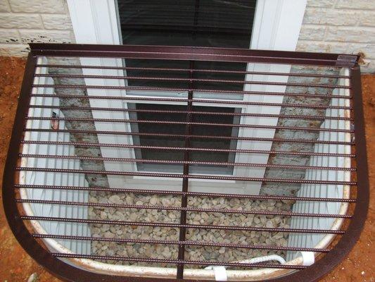 Egress Window Grate