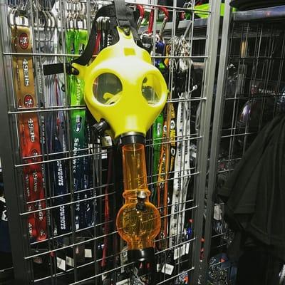 actually Gas mask for smoke it!