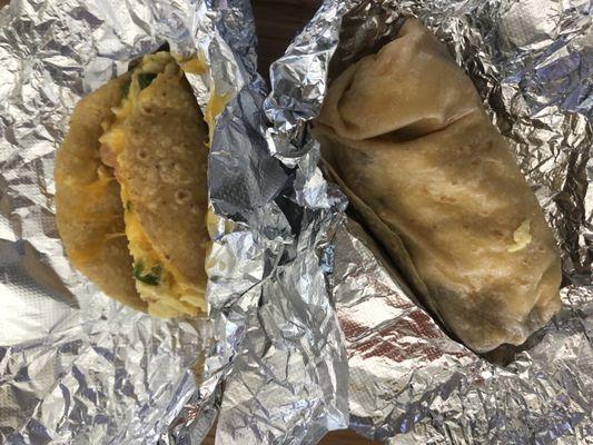 breakfast taco & burrito