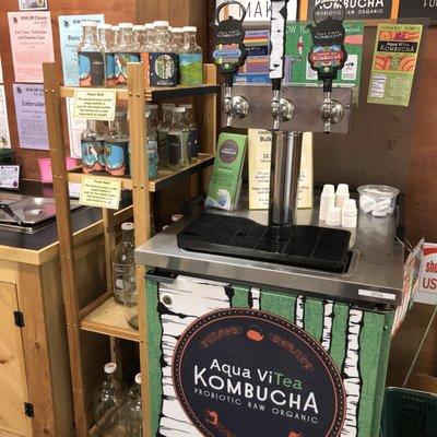 kombucha refill station