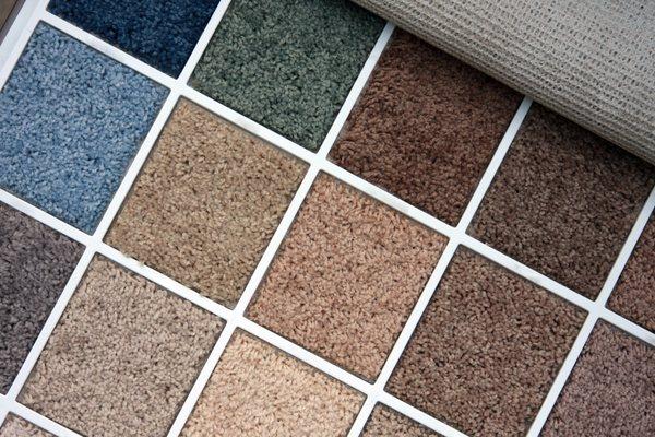 We have carpet in every color of the rainbow!