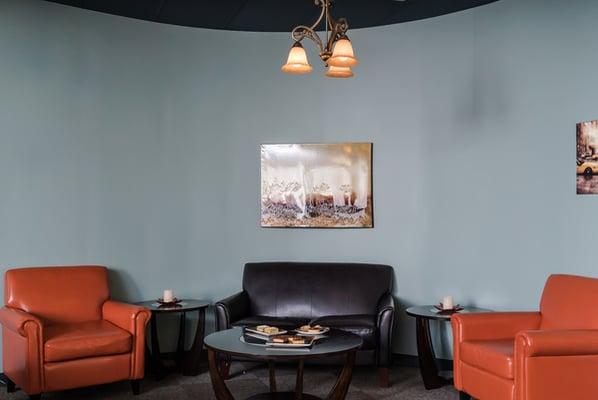 Tasting and Sitting area