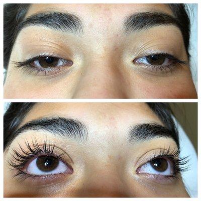 Elleebana Lash Lift. Curled lashed lasting up to 12 weeks!