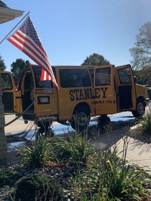 Stanley Steemer Truck