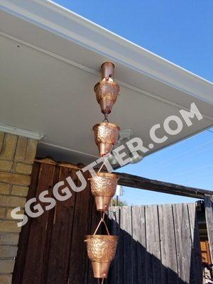 Copper Rain Chains...