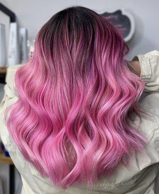 Pink high ombré