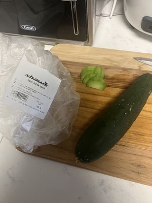 Got 2 cucumbers instead of 2 zucchinis