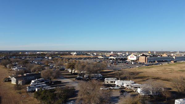 Arial view. Located next to Buc-cees