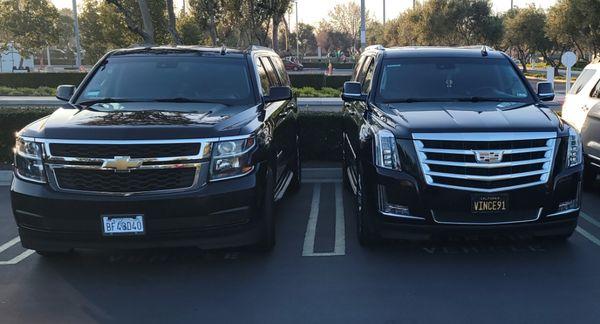 2019 SUBURBAN & 2018 CADILLAC ESCALADE  ESV