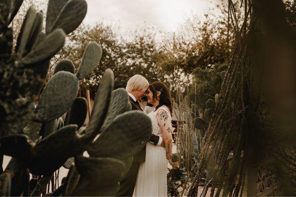 Bride and groom portraits