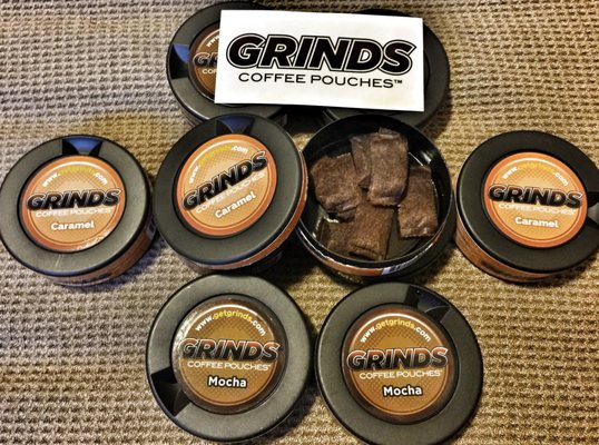 grinds coffee pouches  4.99