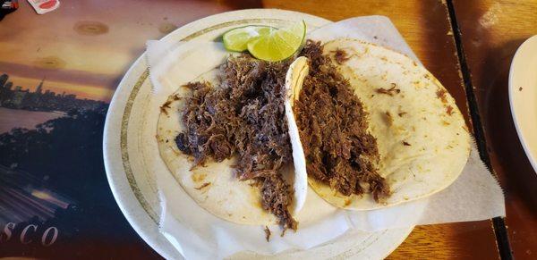 Barbacoa tacos