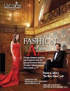 Winter 2011 Issue featuring our popular "Fashion and the Arts" spread shot at The Auditorium Theatre of Roosevelt University