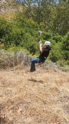 Near Skull Canyon zipline!