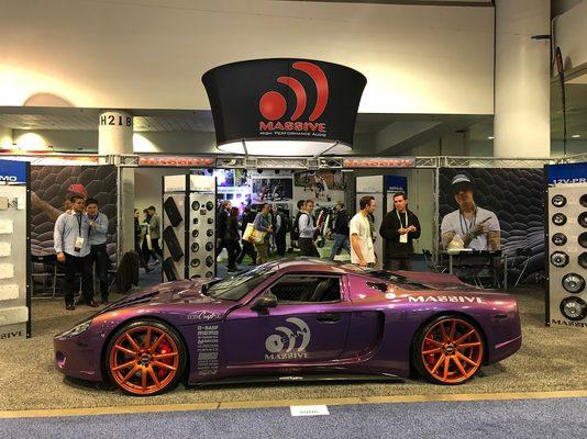 Completed GTM with full custom color changing paint being featured at CES in Las Vegas.