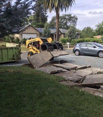 Driveway Removal