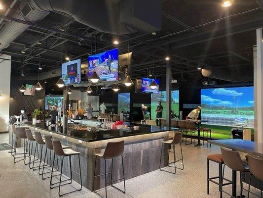 ONEFirm is thankful X-Golf Rockwall asked us to help take an empty suite and create a "high-energy, entertainment facility"