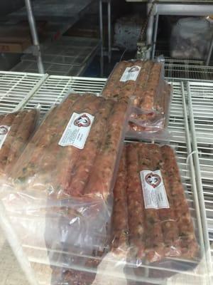 Frozen Hmong sausages