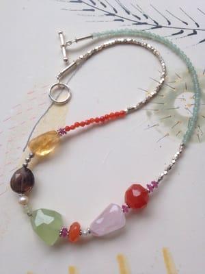 Antidote... Multi faceted semi precious stones...