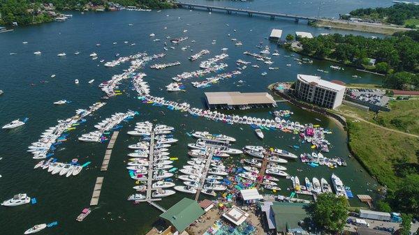 Aquapalooza is an annual event that draws thousands to the Lake of the Ozarks for boating fun, live music and great food and drinks.