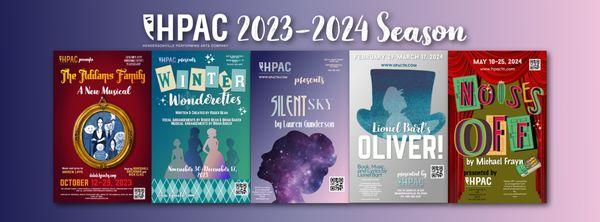 2023-24 Season shows at Hendersonville Performing Arts Company!