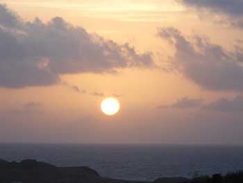 Sunrise captured from sun deck