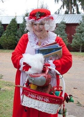 Meet Mrs. Claus on weekends