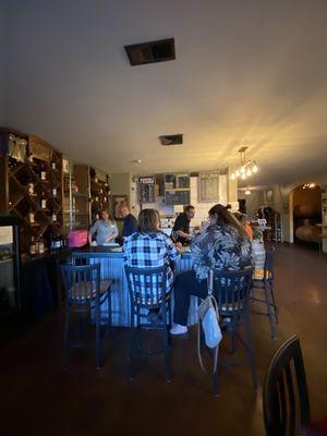 Inside the 4th Street tasting room