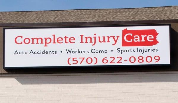 We specialize in Auto Accident Injuries, Worker's Comp, Sports Injuries, and general neck and low back injuries.