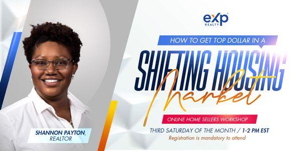 Join me on the 3rd Saturday of most months to learn how you can maximize your income when selling your home in any market. Register online