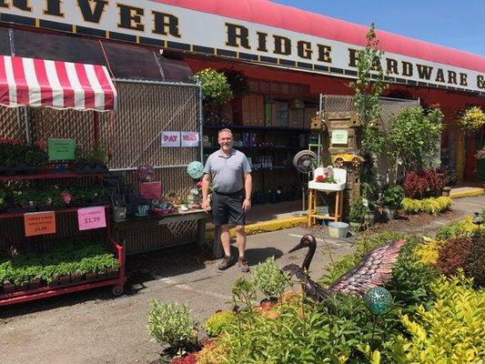 River Ridge Hardware Garden Center.