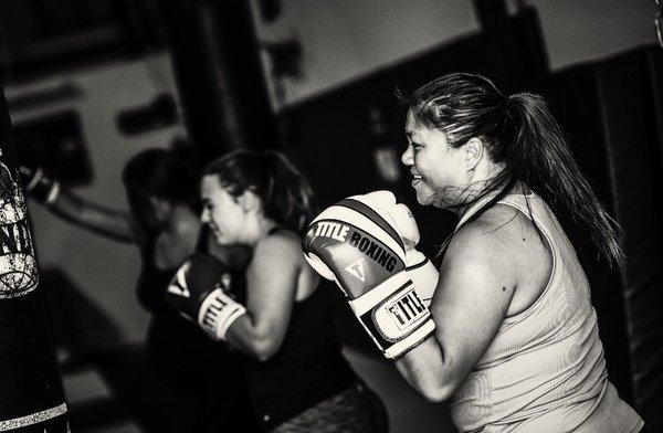 We off a free Women's HIIT Kickboxing class every Saturday at 8am.