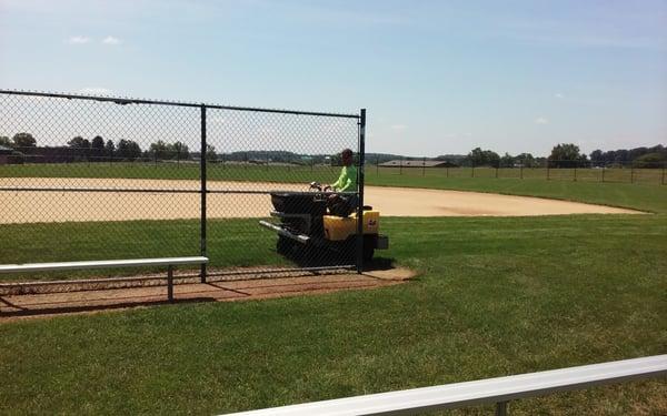 Lawn treatment community grounds Stewartstown,Pa