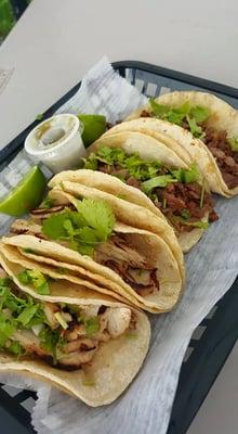 Mexican style tacos