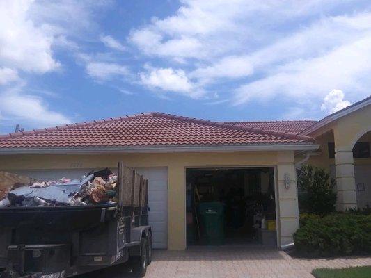 New tile roof in Naples, FL by MilBar Construction and Roofing