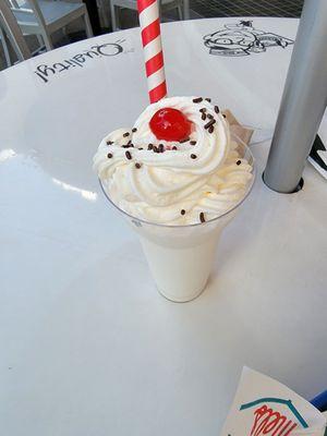 Vanilla milkshake