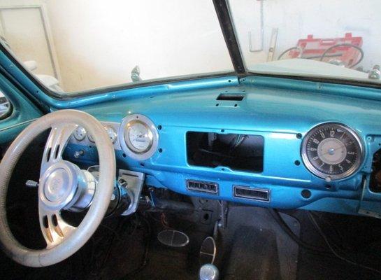 Inside Paint on 1948 Chevy Coop